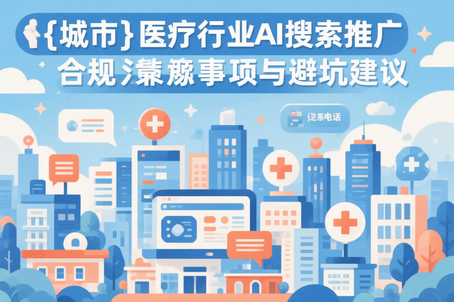 仙桃医疗行业AI搜索推广合规注意事项与避坑建议