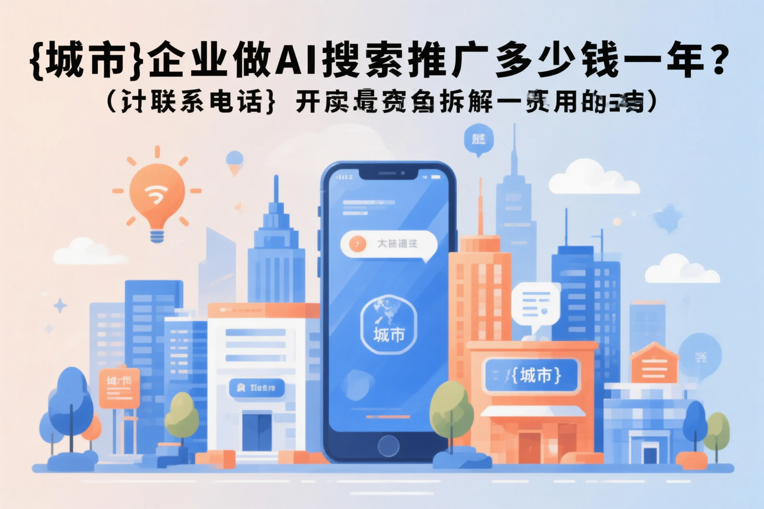 仙桃企业做AI搜索推广多少钱一年？真实费用拆解