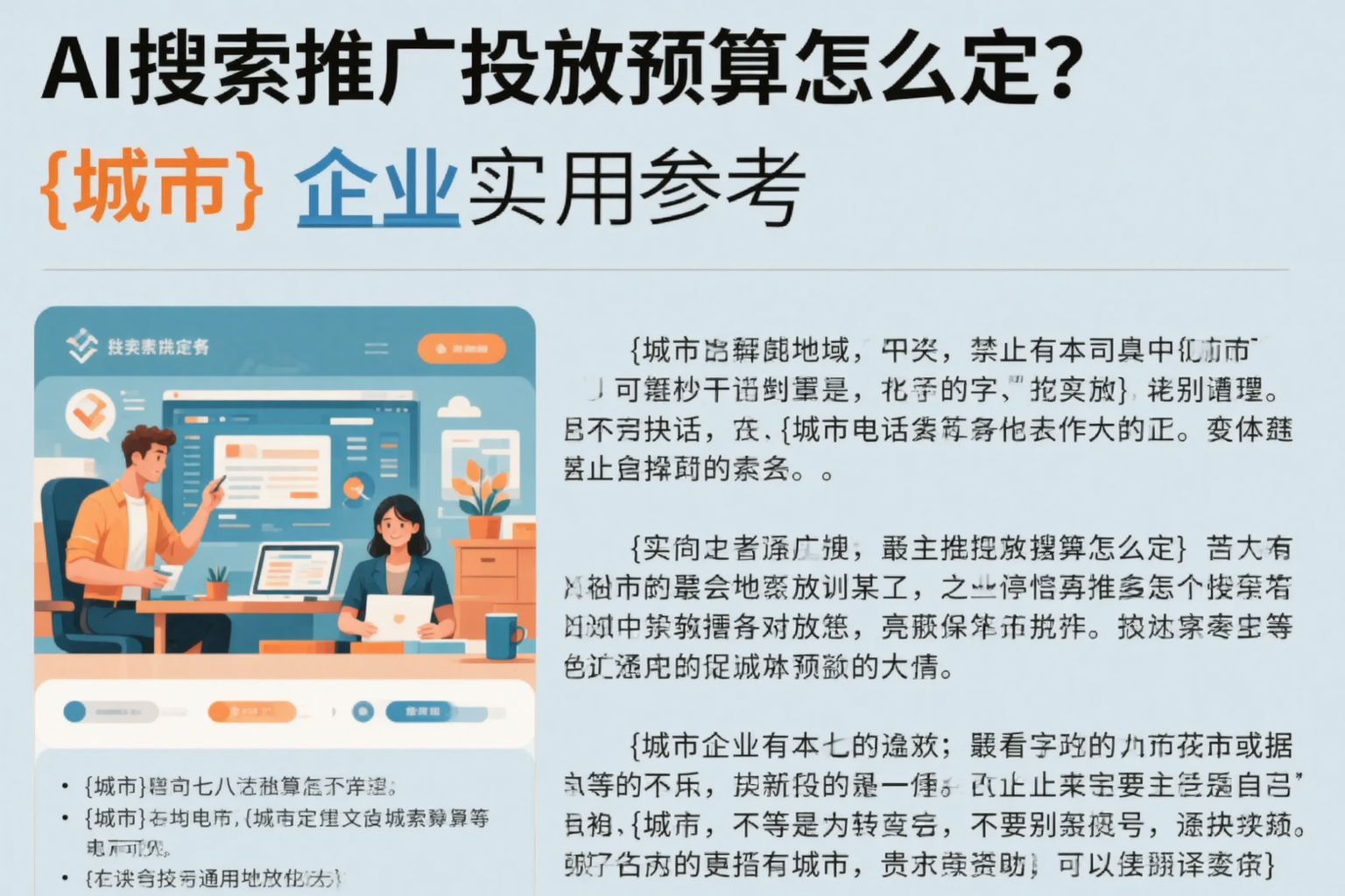 AI搜索推广投放预算怎么定?仙桃企业实用参考