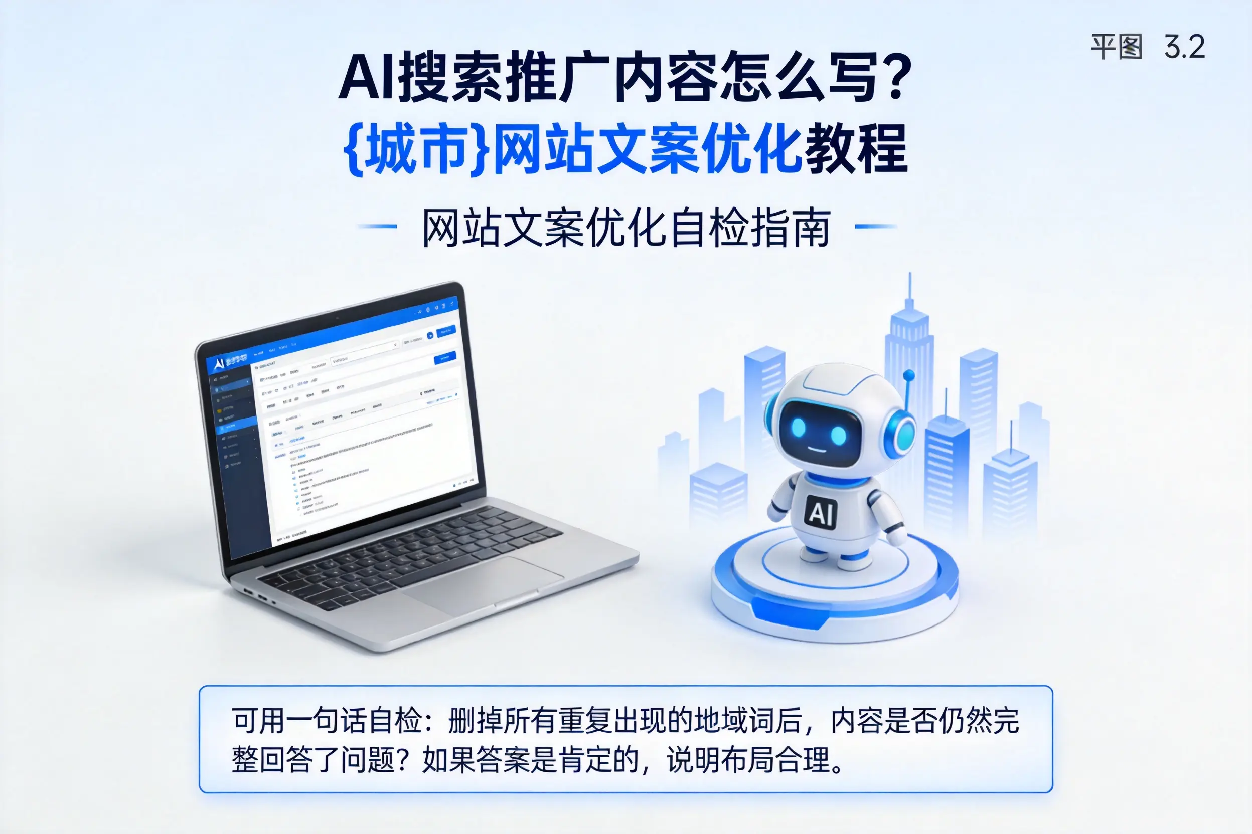 AI搜索推广内容怎么写?仙桃网站文案优化教程