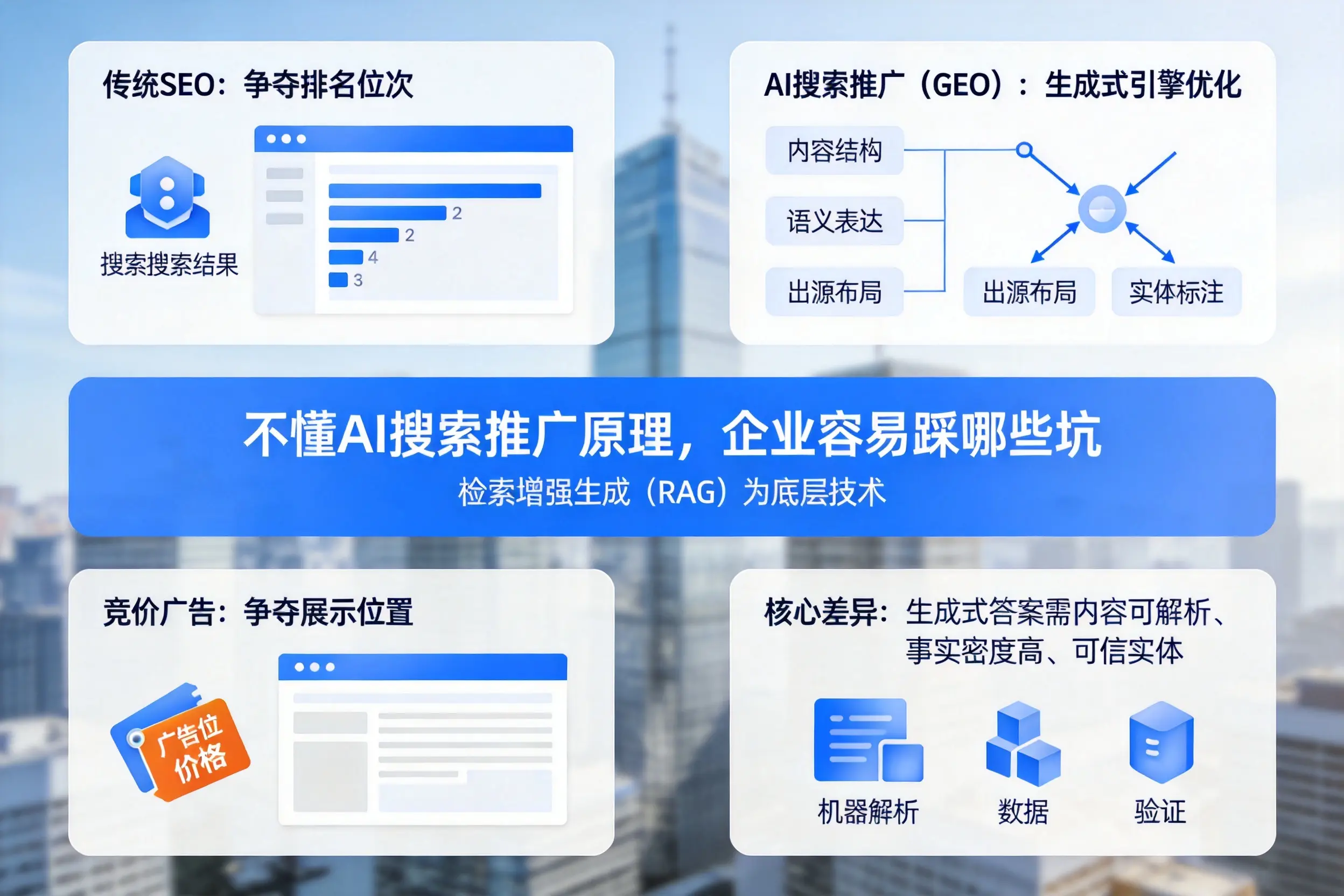 不懂AI搜索推广原理，仙桃企业容易踩哪些坑