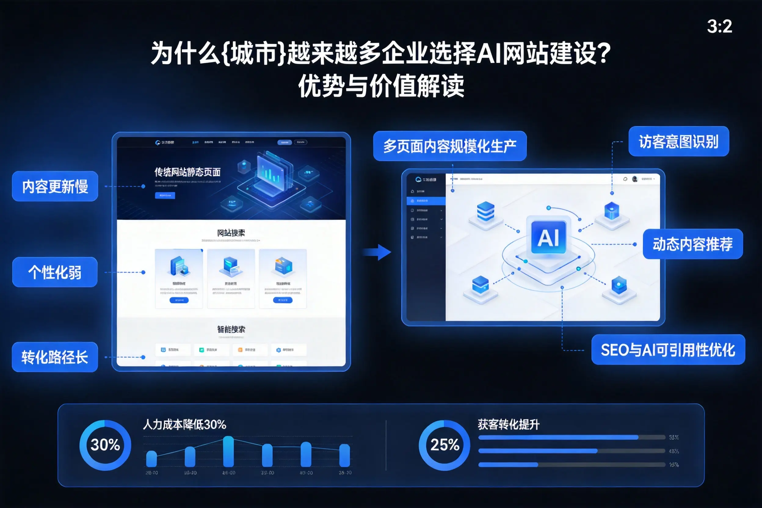 为什么仙桃越来越多企业选择AI网站建设？优势与价值解读