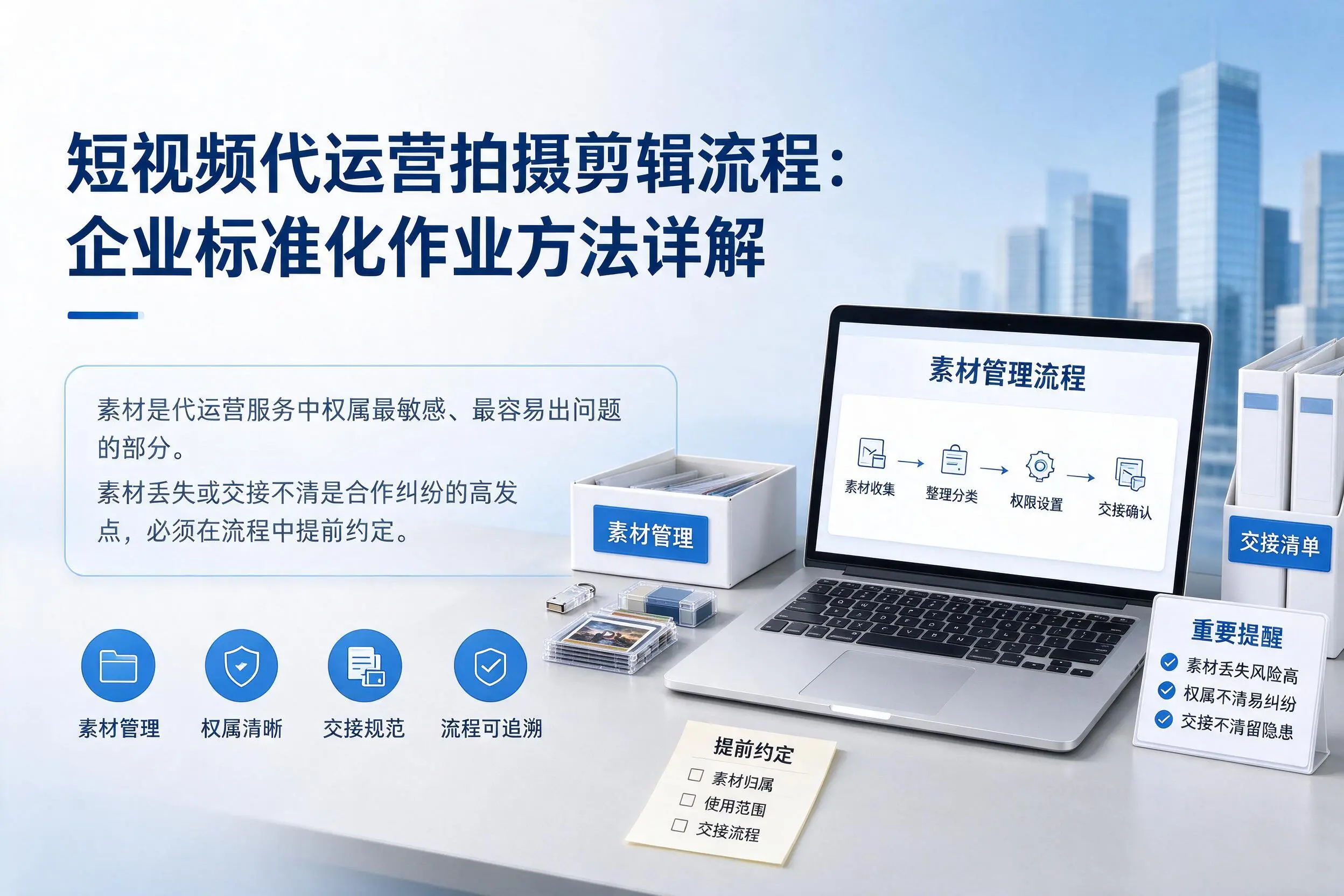 短视频代运营拍摄剪辑流程：仙桃企业标准化作业方法详解