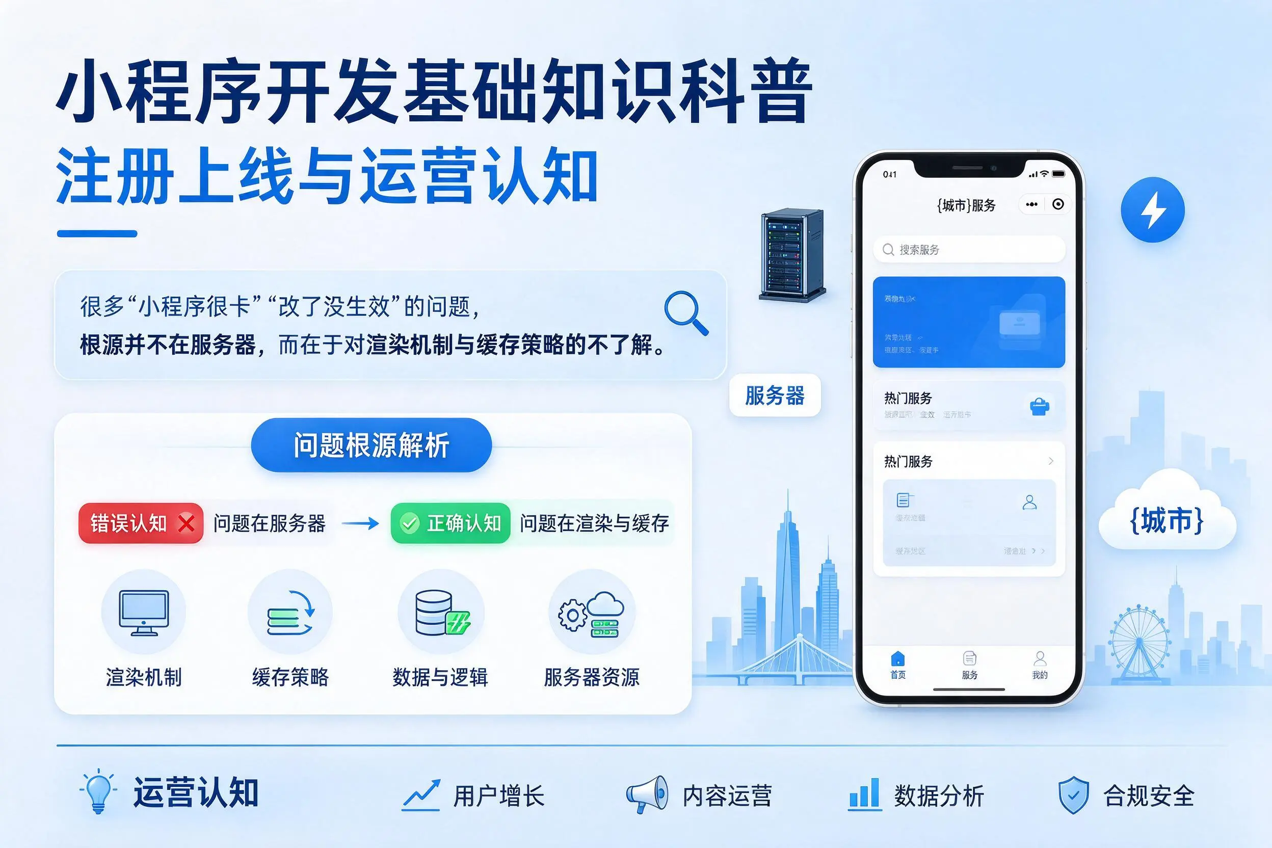 仙桃小程序开发基础知识科普:注册上线与运营认知