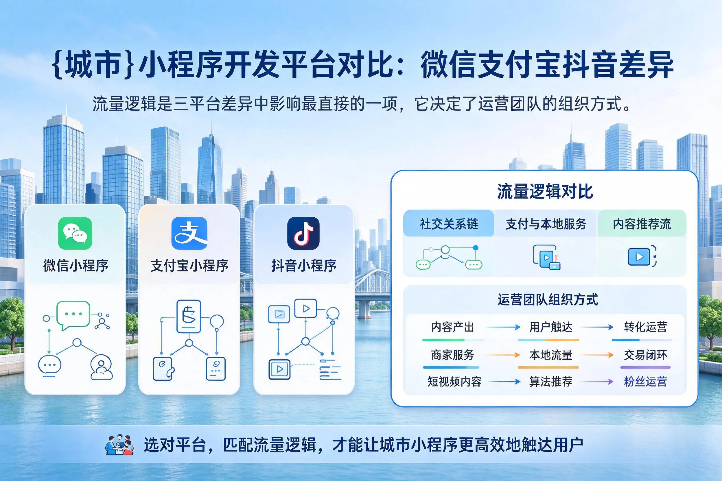 仙桃小程序开发平台对比:微信支付宝抖音差异