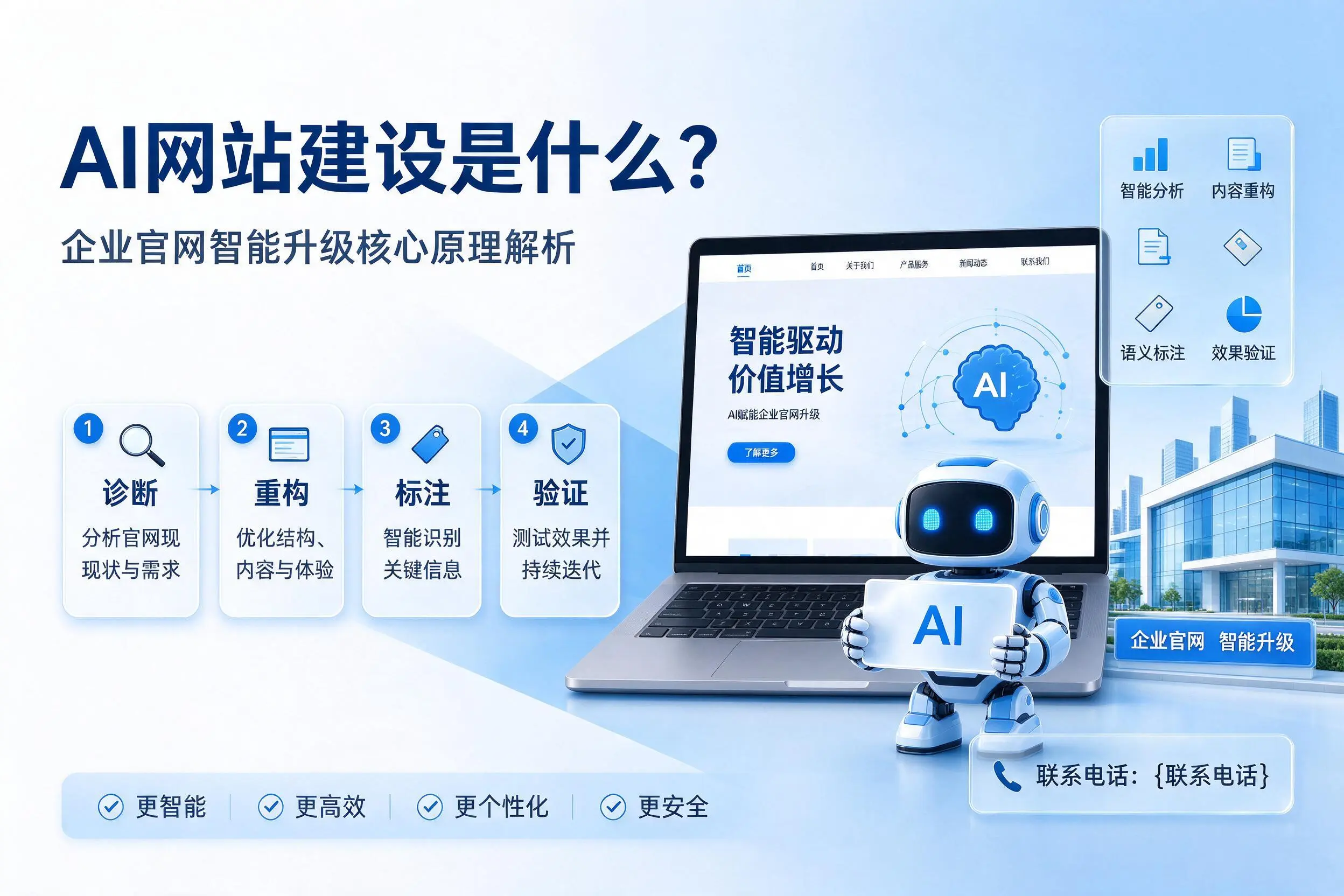 AI网站建设是什么?仙桃企业官网智能升级核心原理解析