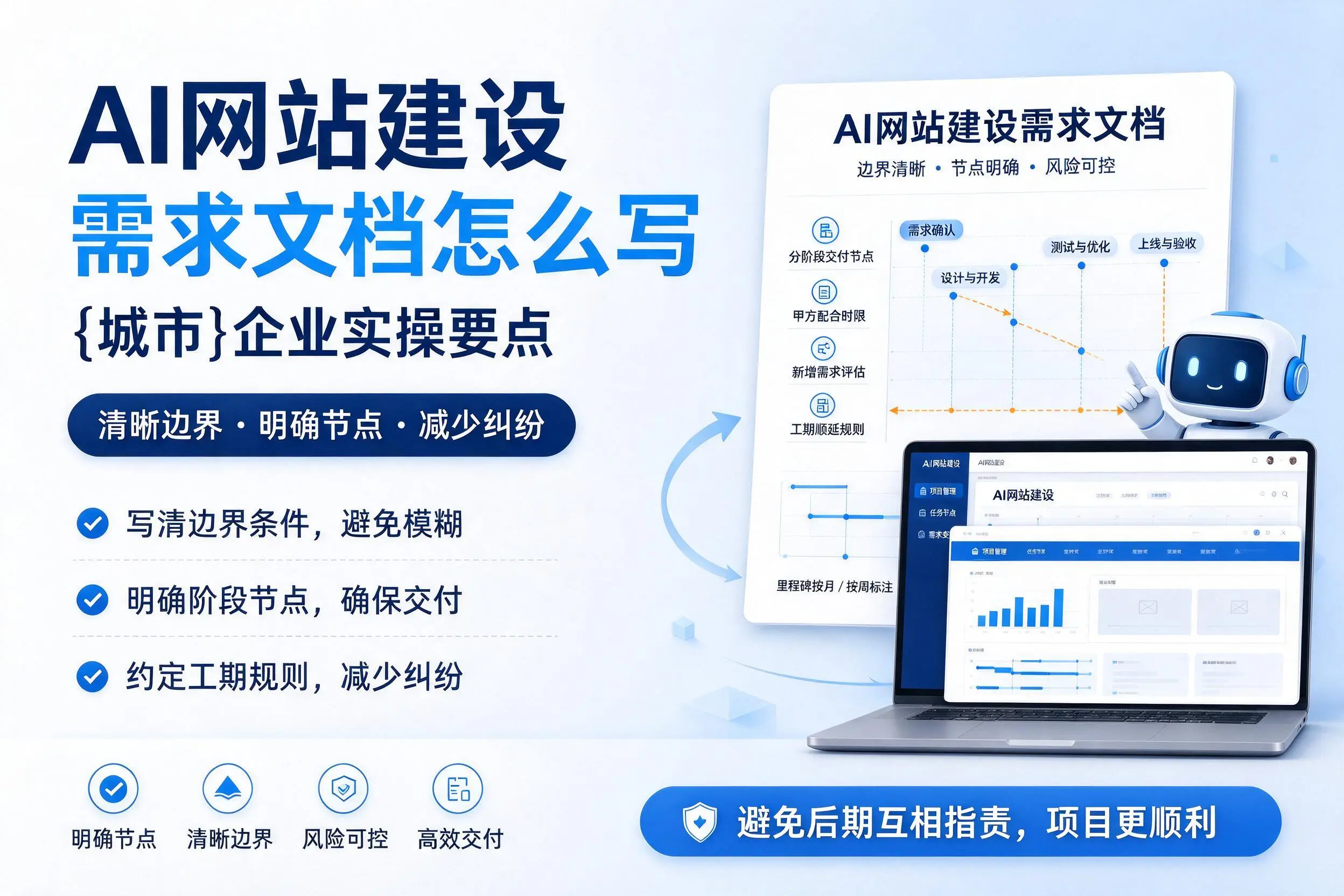 AI网站建设需求文档怎么写,仙桃企业实操要点