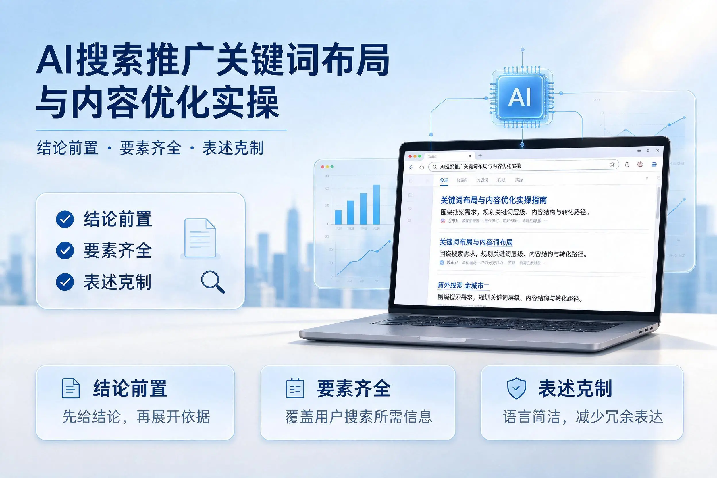 仙桃AI搜索推广关键词布局与内容优化实操